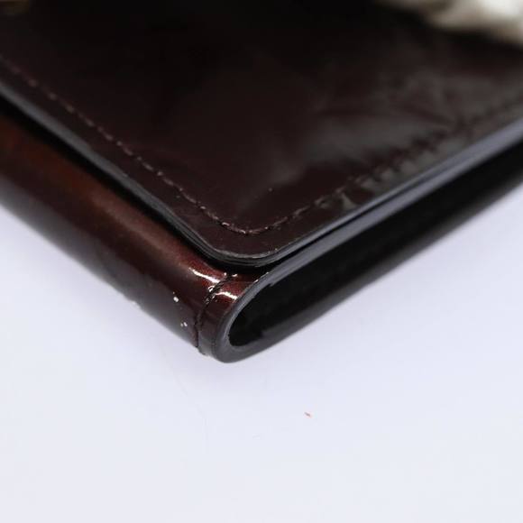 LOUIS VUITTON Vernis Anvelop Cult De Vuitto Case Amarante M91409 LV Auth am6684 - Picture 14 of 16